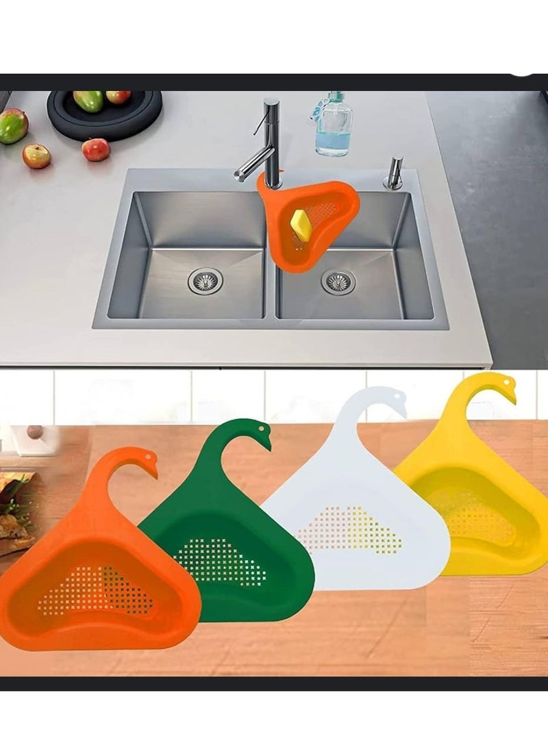 HL Swan Kitchen Sink Drain Basket Colander Strainer - Image 4