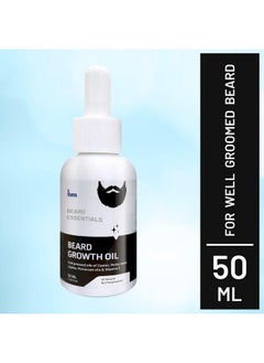 Formen 4X Powerful Beard Growth Oil For Thicker & Fuller Beard | 100% Natural Cold-Pressed Castor Oil, Jojoba Oil, Argan Oil | Improves Beard Volume, Texture - 50 Ml  - Image 2