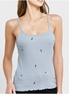 VERO MODA Embroidered Tank Top  - Image 3