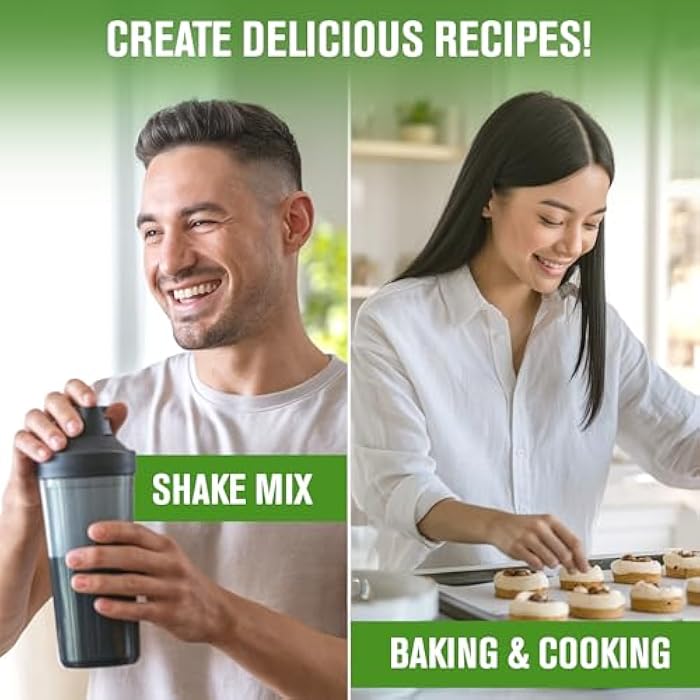 NaturalSlim مكمل نشا مقاوم للبريبايوتيك NaturalSlim مع دقيق الموز الأخضر وخلطة نشا البازلاء مسحوق جلوكوتين - خالي من الكائنات المعدلة وراثيًا وخالي من الغلوتين - 16 حصة - Image 4