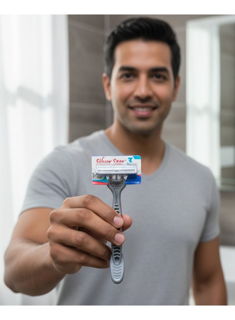 سيلڤر ستار مكنة حلاقة لورد سيلفر ستار 3 شفرات (5 قطع ) - Image 2