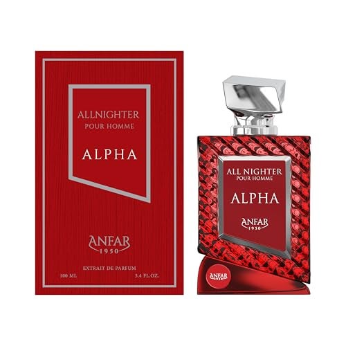 Anfar 1950 Alpha All Night Pour Homme 100ml EDP Perfume - Image 3