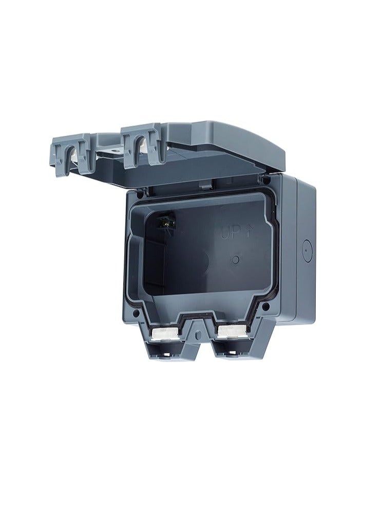 شنايدر إلكتريك ليس LWP9020 مقاوم للعوامل الجوية IP66 مزدوج العلبة رمادي - Image 3