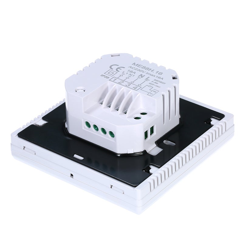 Smart Thermostat Digital Temperature Controller Weekly Circulation Programmable Electric Underfloor Heating with Large LCD Screen for Home School Office Hotel 16A - Image 4