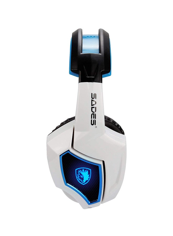 Sades Wired Over-The-Ear Noise Cancelling Stereo Gaming Headset With Mic - Image 3