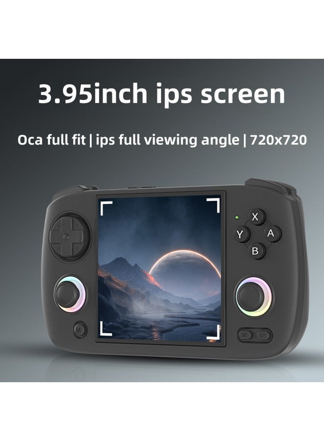 Wireless RG CubeXX Handheld Game Console ANBERNIC High Definition TV Gaming Machine Compatible With PS1 PSP Lightweight Portable-Product Color:RG CubeXX Comes Standard With 32G Chinese-Model:Grey