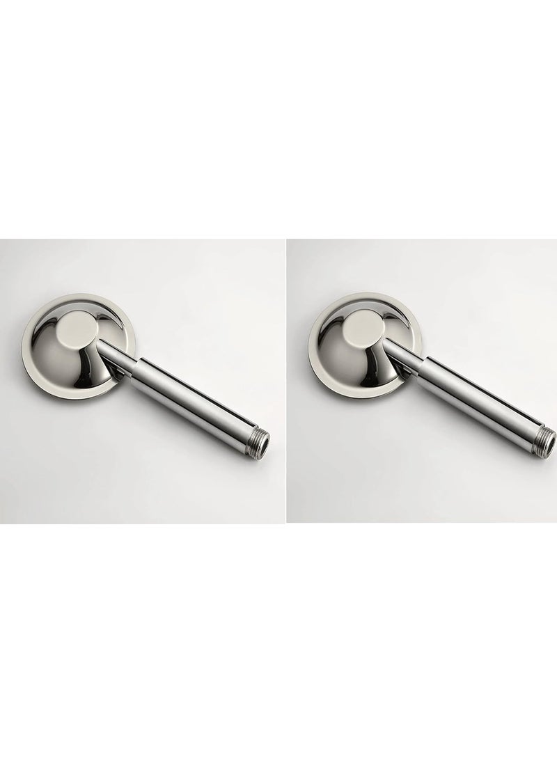 AMJ AMJ Premium ROUND SS304 Hand Spray Hand Shower Pack of 2 Chrome Finish  - Image 4