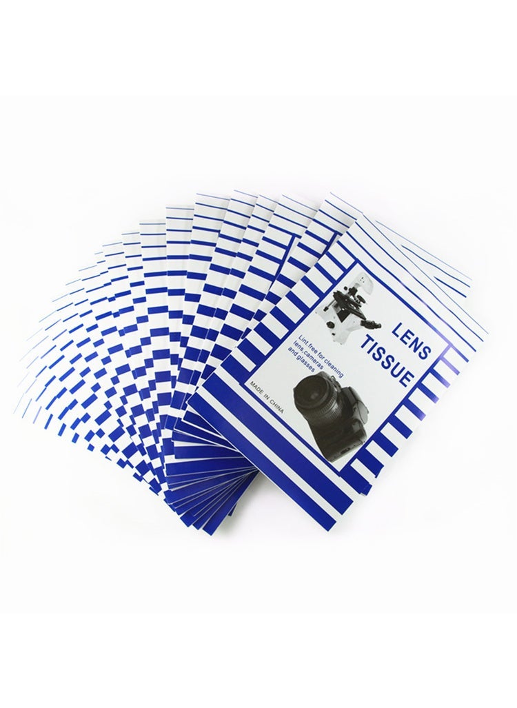 Premium Lens Tissue 10*15cm 50 Sheets Cleaning Large mirror paper [10*15cm] 50 sheets/Book 