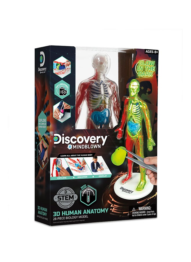 Discovery Mindblown Human Anatomy Kit STEM Toys for 8+ Years  - Image 1