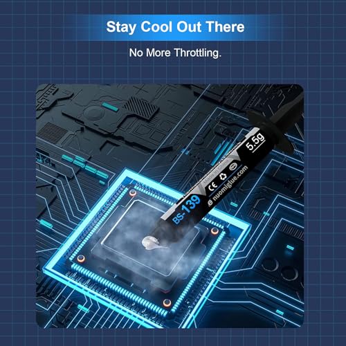 BSFF Thermal Paste, 11g with Toolkit CPU Paste Thermal Compound Paste Heatsink for IC/Processor/CPU/All Coolers, Carbon Based High Performance - Image 5
