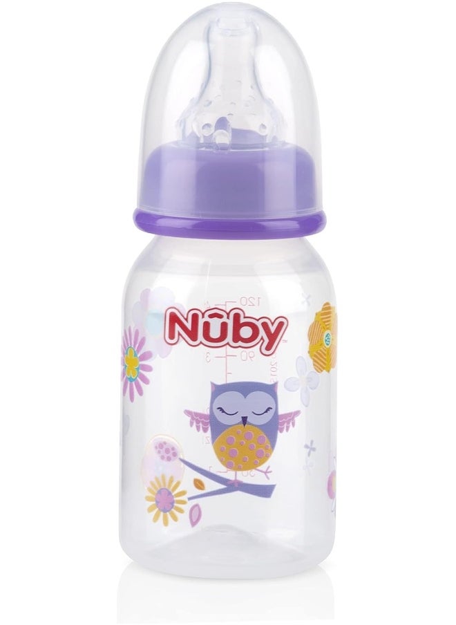 Nuby Nuby Printed Non-Drip Bottle, 4 Ounce, Colors May Vary  - Image 3