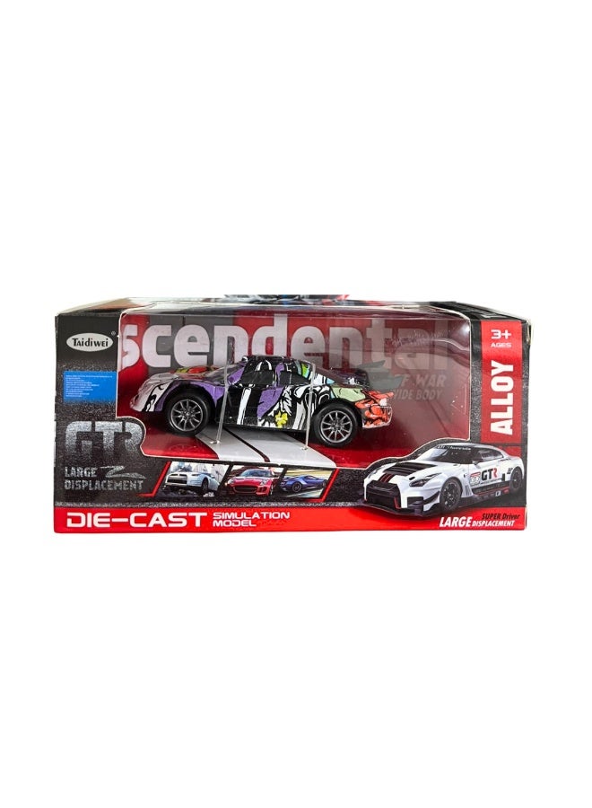 die cast Classic Non-Toxic Portable Diecast Unique Car Toy With Openable Doors For Kids 9.5 x 4 x 3.5 cm - Image 2