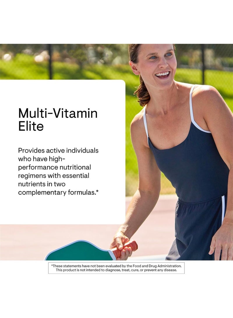 Thorne 2 Bottles Multivitamin Elite A.M And P.M Dietary Supplement - 2 Bottles 90 Capsules Each - Image 3
