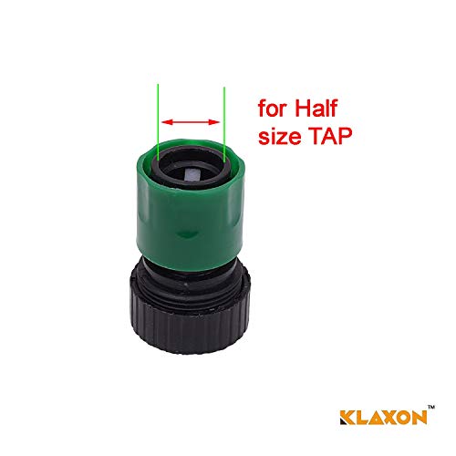 Klaxon 3/4 Inch Plastic Garden Water Hose Quick Connector Hose Fast Fitting - Image 4
