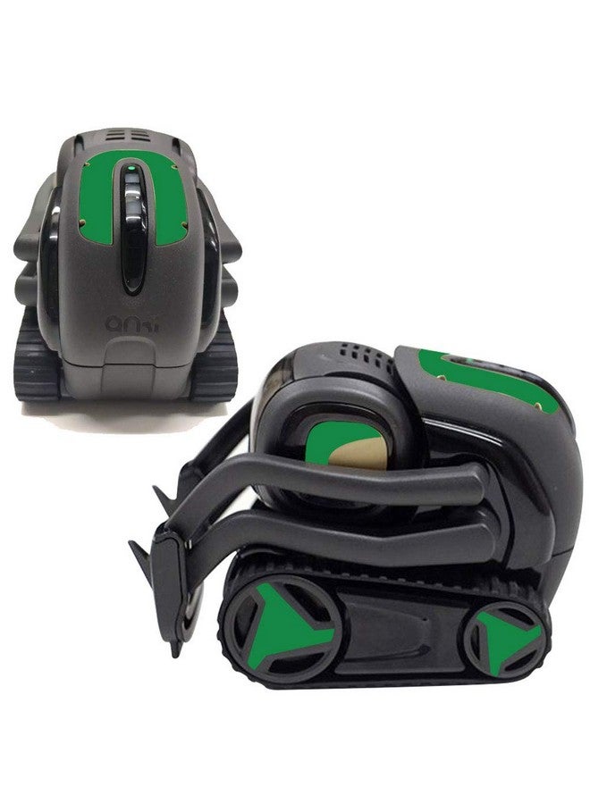 IPG For Vector Robot Face Screen Guard Decoration Kit Include Wheels&Body Set 7 Units Decals+2 Units Screen Protector (Green) - Image 3