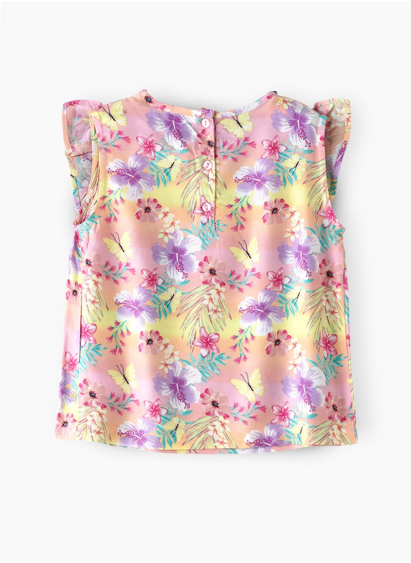 Jelliene Cozy Chic: Girls' Breathable Blouse Soft Style & Summer Sunshine  - Image 2