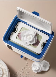 Babycare Babycare - Wipe Warmer and Wet Wipes, Pack of 2 (160 Pieces), BPA-Free, Non-Toxic, Gentle on Baby Skin, Moisturizing Formula, Soft and Thick Wipes, Temperature-Controlled Warmer, Hygienic Wipe Dispenser, Easy to Use, Ideal for Newborns, Safe and Effective Cleaning, Portable Design, Convenient Combo Pack, Nursery Essential  - Image 3
