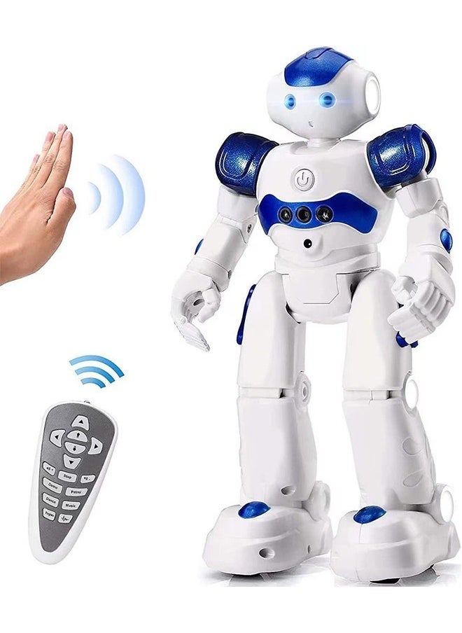 YelaJoy Robot Toys, Intelligent Remote Control Robots for Children, Rechargeable Programmable Robots with Gestures and Sensing, Walking and Dancing Robot Toys, Gifts for Boys and Girls over 3 Years Old  - Image 1