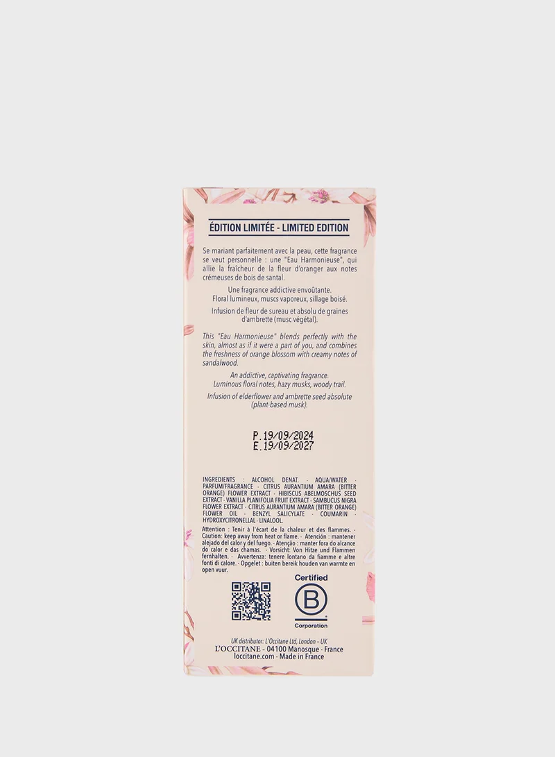 لوكسيتان Neroli & Orchid Eau Harmonieuse Eau De Toilette 50Ml