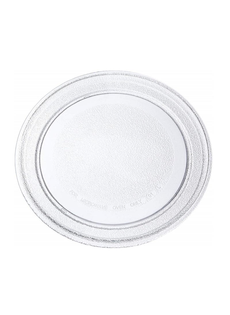 AV - AV Microwave Glass Baking Turntable Tray with Rotating Plate (Diameter: 245 mm , 9.5 Inch, Transparent) - Image 1