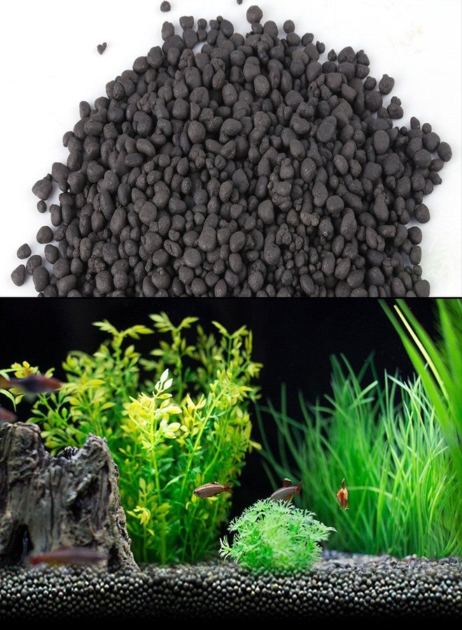 eecoo Aquarium Fish Tank Mud,Water Grass Mud Aquarium Fish Tank Bottom Water Grass Seeds Plant Sand Mud,1000g Bag - Image 2