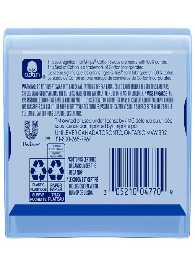 Q-tips Organic Cotton Swabs, Travel-Size 10-Pack – Household Essentials, Beauty & Personal Care, 30 Ct Ea - Image 2