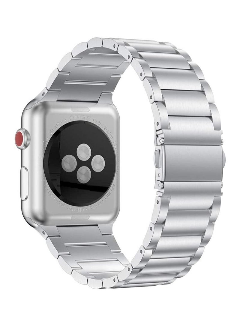 ELTRAZONE Stainless Steel Strap Metal Bracelet for Apple Watch Series 6/5/4/3/2/SE - 38/40 mm - Image 2