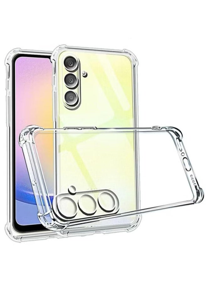 SanHu for Samsung Galaxy A17 4G/5G 2-In-1 Thin Soft Case Cover, Anti Drop Protection, Anti Fingerprint, Durable, Easy To Clean And Install, Frosted Protective Case+Transparent Four Corner Anti Drop Protective Case - Image 2