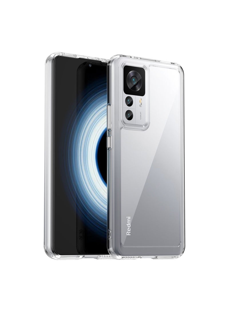 TEAM LUXURY Shockproof Protection Phone Case for Xiaomi 12T Clear - Image 1