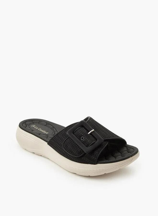 Le Confort Women Flyknit Slip-On Comfort Sandals