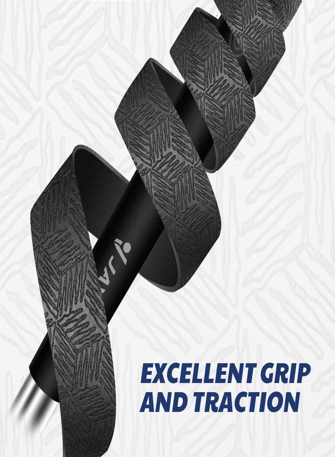 JAYA Golf Grip Wrapping Tapes – Black Regripping Solution for Clubs, Tacky PU Overgrips in 15-Pack for a Fresh New Grip Experience - Image 4