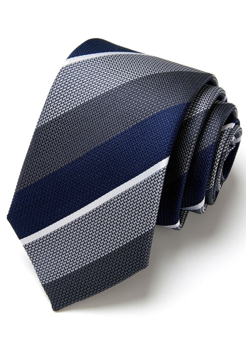 Generic Striped Pattern Polyester Necktie 