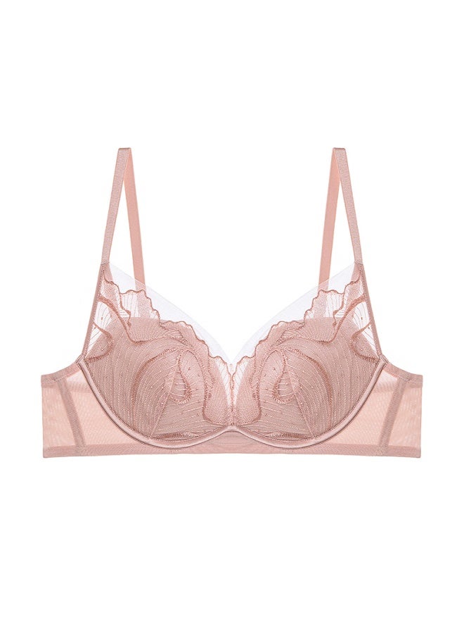 Aimer Women's Summer Underwear, Thin Breathable Sheer Mesh, Thin Cup Push-up Bra For Small - Image 2