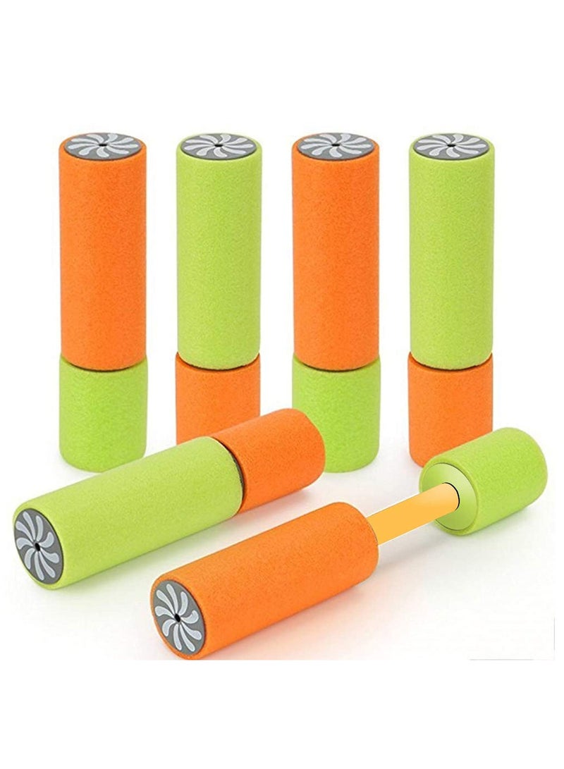 6Pcs Foam Water Gun Foam Water Blaster Set Pool Toys for Kids Adults Water Toy Blaster Shooter Swimming Summer Pool Outdoor Beach Play Game Toy for Party Favors Pool Garden Outdoor Activities Water Games - Image 1
