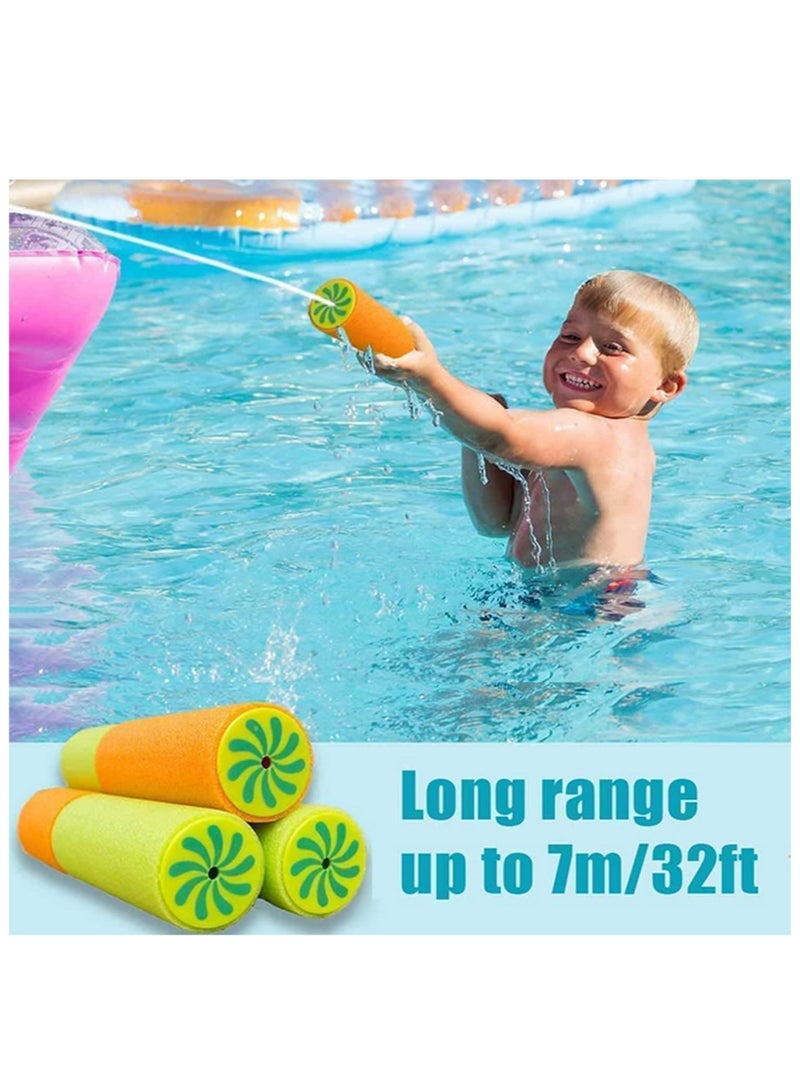 6Pcs Foam Water Gun Foam Water Blaster Set Pool Toys for Kids Adults Water Toy Blaster Shooter Swimming Summer Pool Outdoor Beach Play Game Toy for Party Favors Pool Garden Outdoor Activities Water Games - Image 4