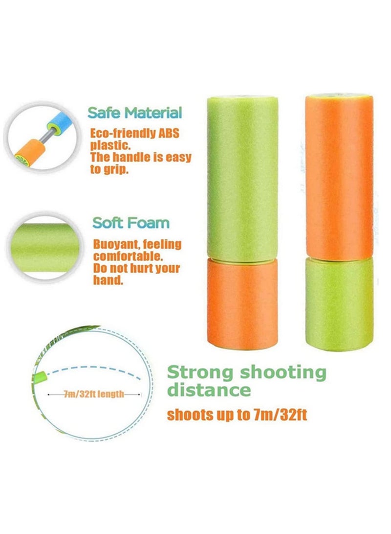 6Pcs Foam Water Gun Foam Water Blaster Set Pool Toys for Kids Adults Water Toy Blaster Shooter Swimming Summer Pool Outdoor Beach Play Game Toy for Party Favors Pool Garden Outdoor Activities Water Games - Image 3