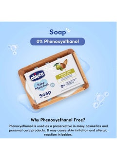 Chicco Baby Moments Bathing Soap For Babies With Almond & Olive Oil, 75G (Buy 3 Get 1 Free)| Nourished & Moisturized Skin| No Parabens | Dermatologically Tested On Sensitive Skin  - Image 4