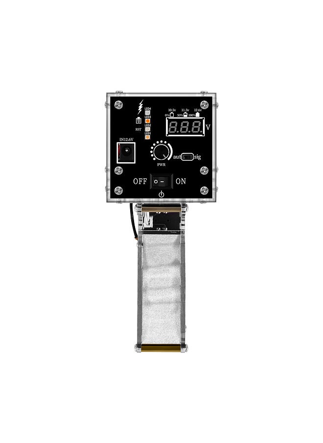 Generic - Portable Handheld Tesla Coil ArtificialLightning Generator 130mm Electric Arc Generator Scientific Experiment Tesla Coil - Image 1