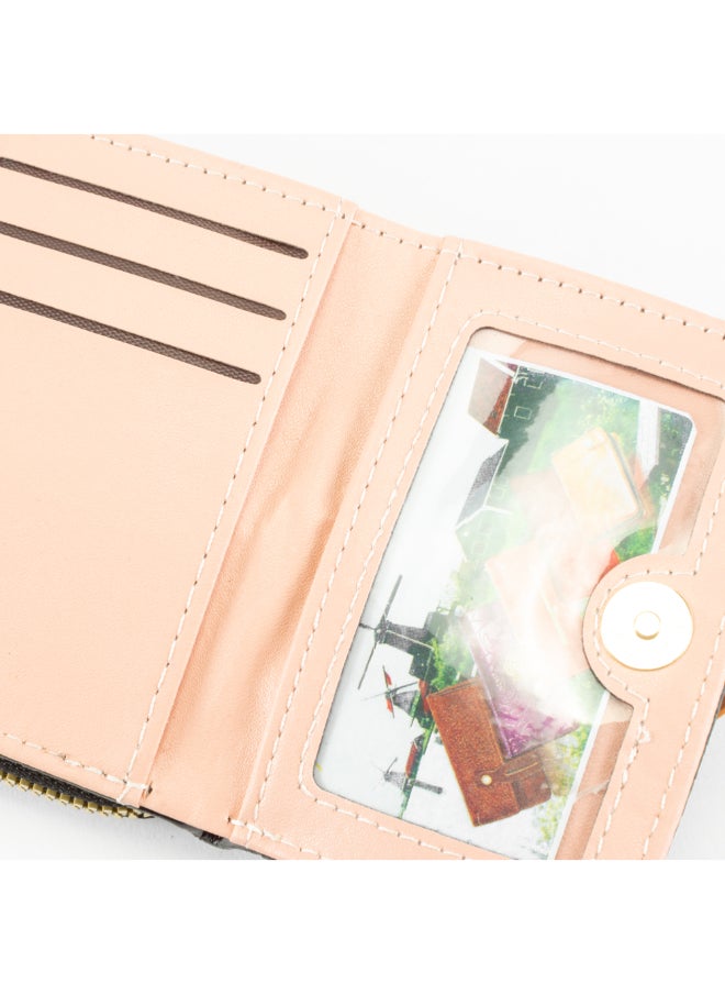 Generic Leather Flip Wallet & Card Holder with Multiple  Pockets Kashmer  - Image 3
