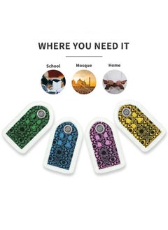 BESTIS Mini Wall Plug Quran Speaker with Light Wall Koran Reciter Ramadan Pray Essential Gift Blue 13*7*3cm  - Image 4