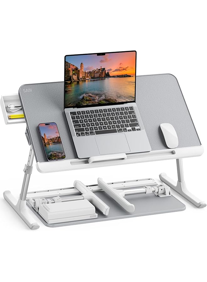 erorex Mini K7 Laptop Table Gray  - Image 1