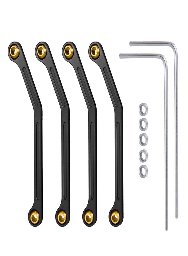 Zolikar RC Suspension Links Ball Rod Linkage for 1/18 Scale Kyosho Mini Z 4x4 Jimny, Black - Image 1
