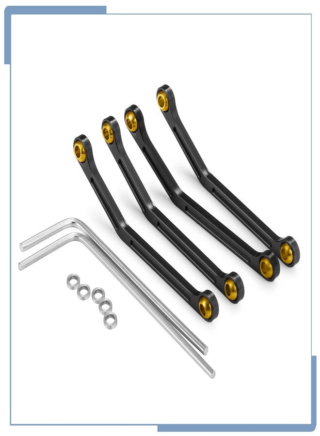 Zolikar RC Suspension Links Ball Rod Linkage for 1/18 Scale Kyosho Mini Z 4x4 Jimny, Black - Image 2