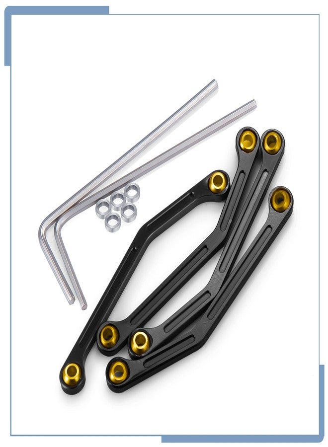 Zolikar RC Suspension Links Ball Rod Linkage for 1/18 Scale Kyosho Mini Z 4x4 Jimny, Black - Image 3