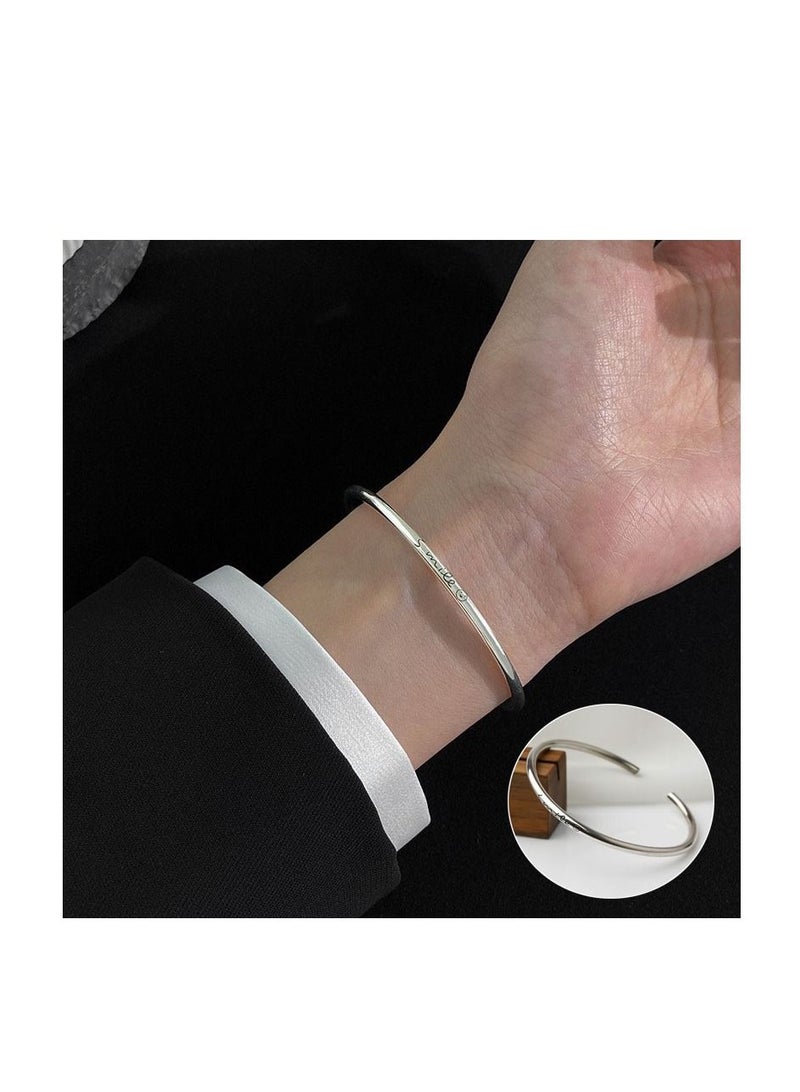Retro S925 Silver Bracelet  - Image 2