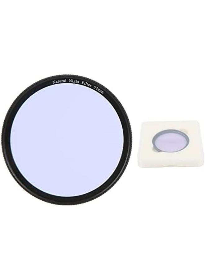 52mm Camera Light Pollution Filter Night View Astronomical Photography Multilayer Coating - Image 2