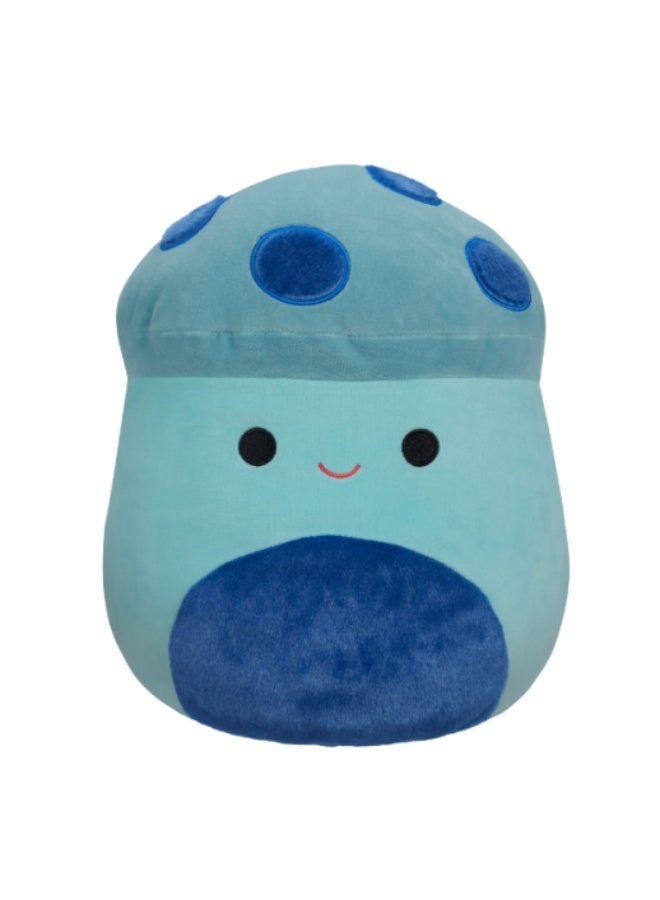 Squishmallows Squishmallows Ankur Teal Mushroom with Blue Fuzzy Spots and Belly Plush Toy (30.48 cm)