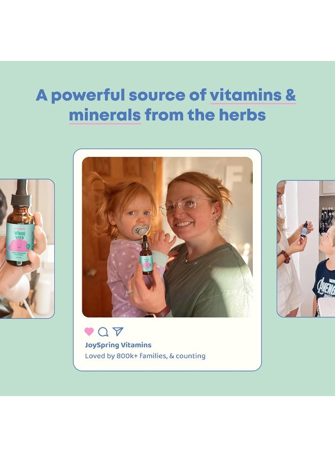 JoySpring Vital Vits Liquid Super Greens for Kids - Image 5