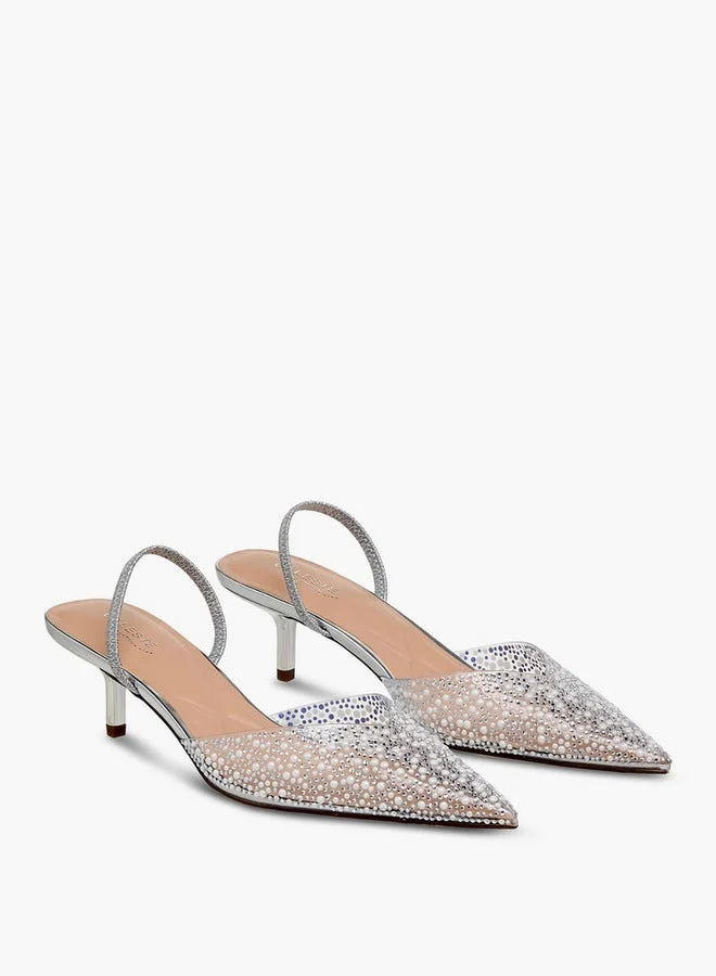 سيليست Women Embellished Slingback Shoes Ramadan Collection