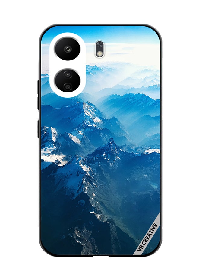 VR CREATIVE Protective Case Cover For Xiaomi Redmi 13C Everest Design Multicolour - Image 1